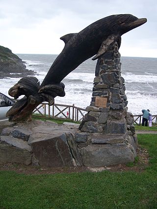 <span class="mw-page-title-main">Aberporth</span> Seaside village in Ceredigion, Wales