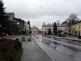 Rynek we Lesku