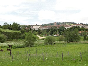 Vista de Sant Geneis.