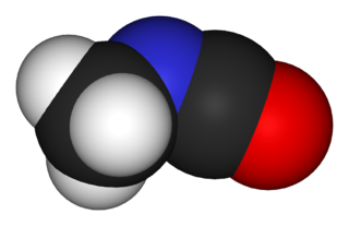 <span class="mw-page-title-main">Methyl isocyanate</span> Chemical compound