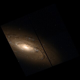 NGC 5005 Spiral galaxy in the constellation Canes Venatici