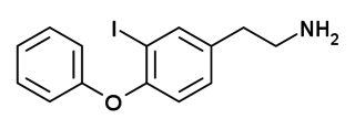 <i>o</i>-Phenyl-3-iodotyramine Chemical compound