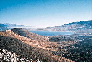 <span class="mw-page-title-main">Lake Qaraoun</span> Multipurpose reservoir in Beqaa Valley