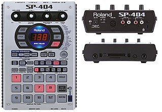 <span class="mw-page-title-main">Roland SP-404</span> Discontinued electronic sampler