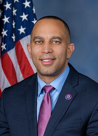 <span class="mw-page-title-main">Hakeem Jeffries</span> American politician (born 1970)