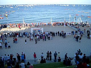 <span class="mw-page-title-main">Rottnest Channel Swim</span> Open sea swimming event between Perth and Rottnest Island