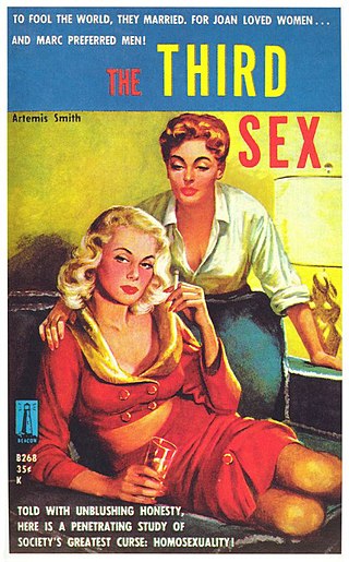 <span class="mw-page-title-main">Lesbian pulp fiction</span> Genre of fiction