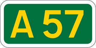 <span class="mw-page-title-main">A57 road</span> Road in England