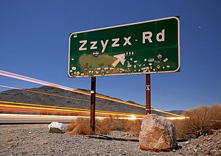 <span class="mw-page-title-main">Zzyzx, California</span> Unincorporated community in California, United States