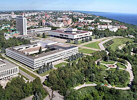 Vista aérea de Ulianovsk