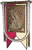 Our Lady of the Gate of Dawn banner tablet of the 1st Krechowce Uhlan Regiment