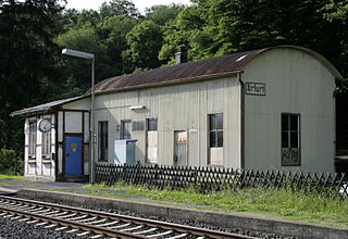 <span class="mw-page-title-main">Arfurt (Lahn) station</span> Railway station in Hesse, Germany