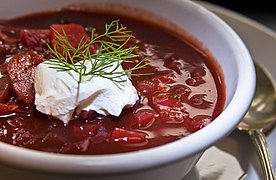 Ukrainian borscht