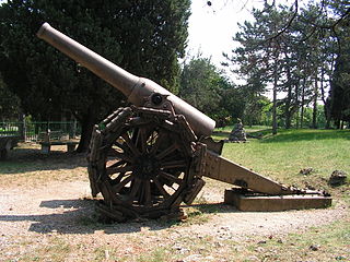 <span class="mw-page-title-main">Cannone da 149/23</span> Italian siege gun of WW1