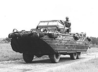 A DUKW during World War II