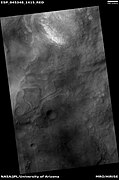 Circular layers, as seen by HiRISE under HiWish program