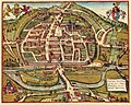 Image 49An illustration of Exeter in 1563, entitled Civitas Exoniae (vulgo Excester) urbs primaria in comitatu Devoniae (from Exeter)