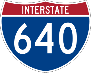 <span class="mw-page-title-main">Interstate 640</span> Highway in Knoxville, Tennessee, United States