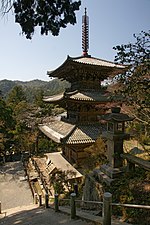 Ichijo-ji's pagoda, an example of the wayo style Ichijoji Kasai13bs4272.jpg