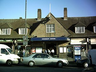 <span class="mw-page-title-main">Kingsbury tube station</span> London Underground station