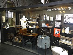 Exposition d'objets du quotidien.