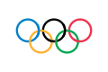 Olympic flag used by Indian athletes from December 4, 2012 to February 11, 2014