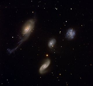 <span class="mw-page-title-main">Robert's Quartet</span> Compact galaxy group in the constellation of Phoenix