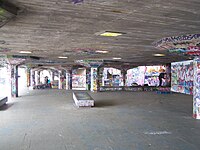 The Undercroft Queen elizabeth hall undercroft.JPG