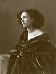 Sarah Bernhardt, par Nadar, 1864