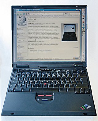 <span class="mw-page-title-main">ThinkPad T series</span> Series of laptops by IBM and Lenovo