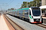 Transperth B-series train at McIver station