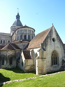 Le chevet de l'église.