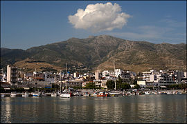 View of the port.