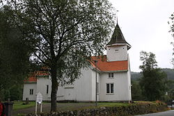 View of the village church