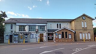 <span class="mw-page-title-main">Baldock railway station</span> Railway station in Hertfordshire, England