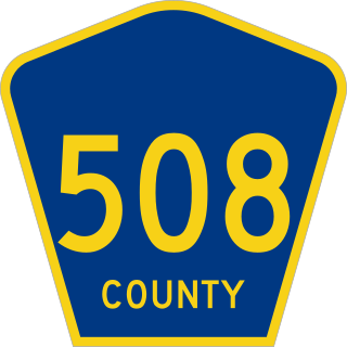 <span class="mw-page-title-main">County Route 508 (New Jersey)</span> County highway in New Jersey, U.S.