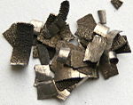 Chips of dysprosium