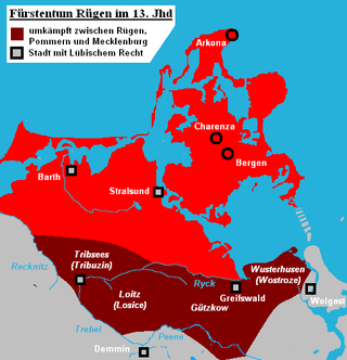 <span class="mw-page-title-main">Principality of Rügen</span> Former principality