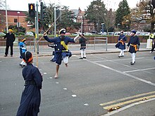 Gatka demonstration in Bedford, England GatkaSikhProcessionBedford.JPG