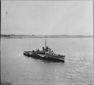 HMS <i>Folkestone</i> (L22) Sloop of the Royal Navy