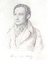 Jacob Bartholdy, drawing by Julius Schnorr von Carolsfeld, 1823