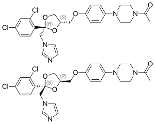 <span class="mw-page-title-main">Ketoconazole</span> Antifungal chemical compound