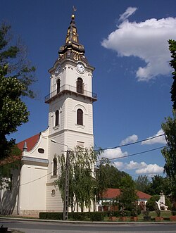 Kalvinana preĝejo en Kunszentmiklós