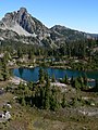 Lila Lake and Hibox Mountain