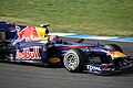 Webber testing at Jerez, February