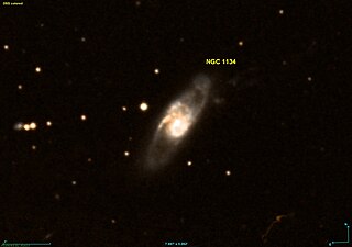 <span class="mw-page-title-main">NGC 1134</span> Spiral galaxy in the constellation Aries