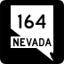 State Route 164 marker