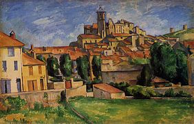 « Gardanne » (vue horizontale), 1885-1886, 64,8 x 100,3 cm, Fondation Barnes, Philadelphie.