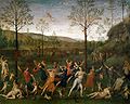 Pietro Perugino: Strijd tussen Liefde en Kuisheid