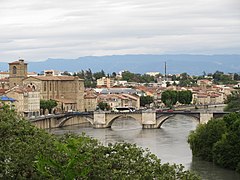 The Isère at Romans-sur-Isère